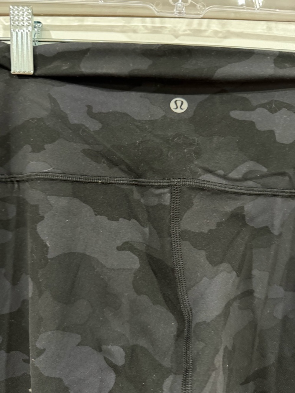 lululemon athletica Black & Charcoal Camo Leggings